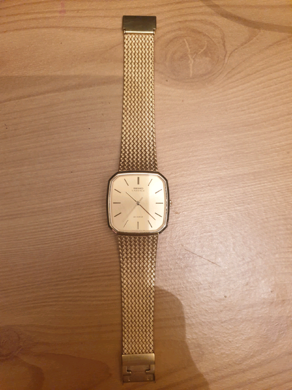 seiko lassale vintage mens watch